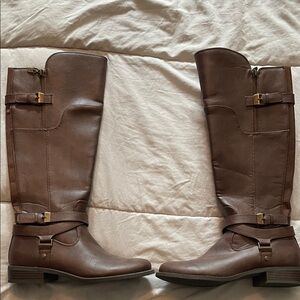 Guess Brown Heeled Boots